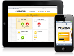 Mobilní aplikace Jablotron